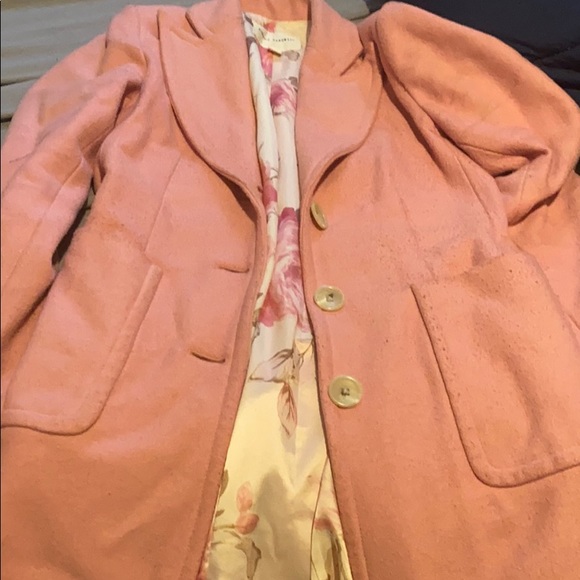 Pink Banana Republic peacoat - Picture 1 of 3